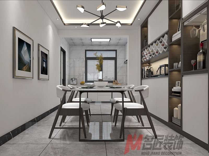 自貢市川南汽車配件商業(yè)中心現(xiàn)代簡約風(fēng)格平層裝修案例