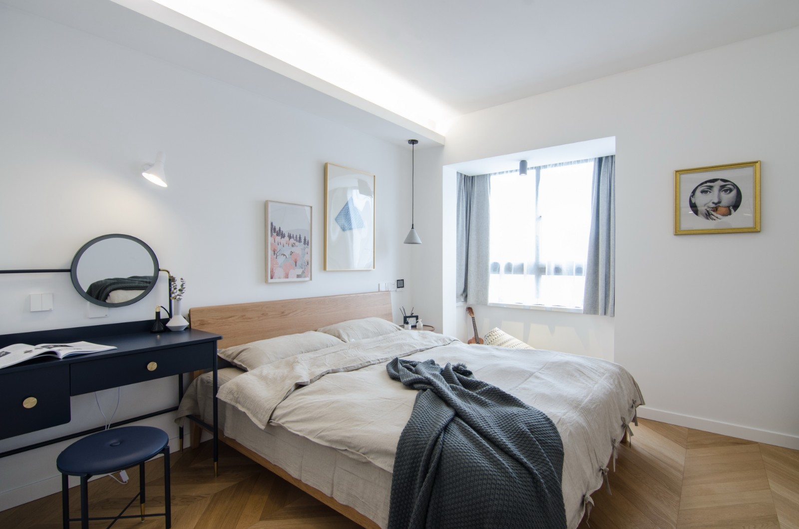 現(xiàn)代簡約風格家裝設計室內(nèi)裝修效果圖-臥室 現(xiàn)代簡約風格家裝設計室內(nèi)裝修效果圖-臥室