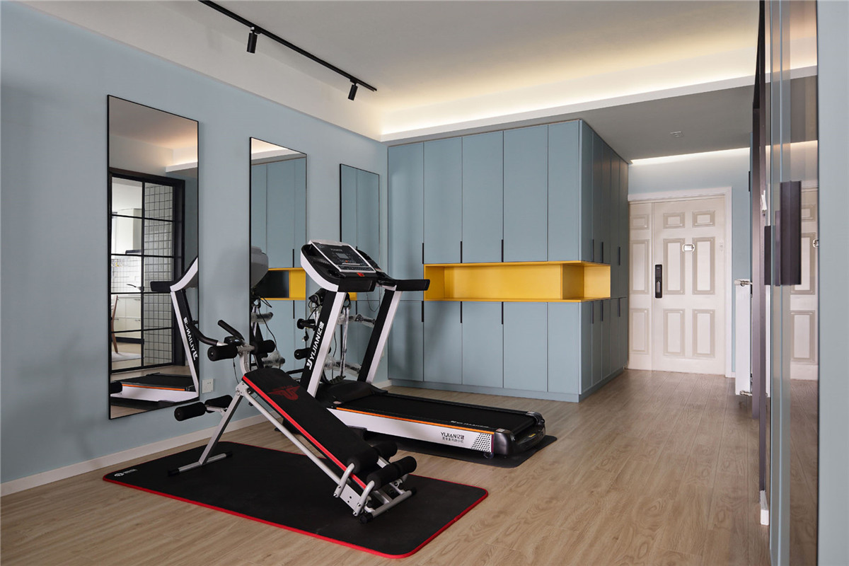 廣州裝修公司北歐風格室內(nèi)裝修效果圖-健身房 廣州裝修公司北歐風格室內(nèi)裝修效果圖-健身房