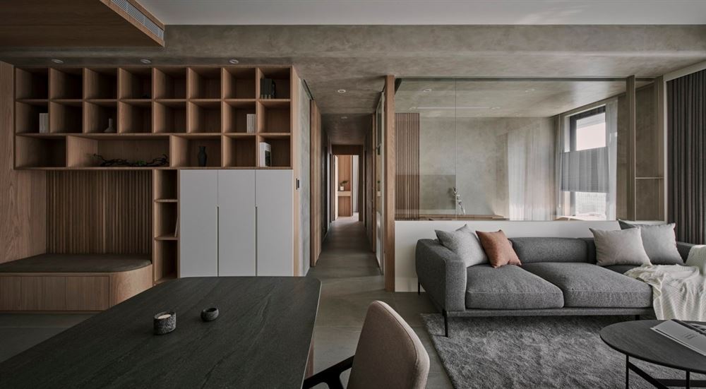 江門市伯爵半島現(xiàn)代簡約風(fēng)格三居室裝修案例