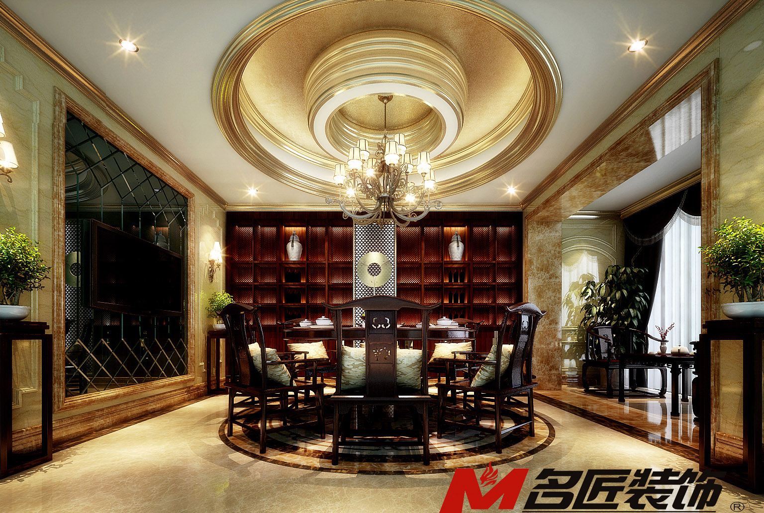 佛山市碧桂園智慧慢城歐式風(fēng)格別墅裝修案例