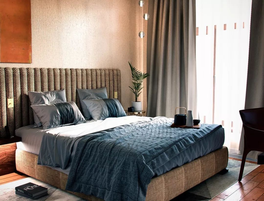 簡歐現(xiàn)代混搭風(fēng)格家裝設(shè)計室內(nèi)裝修效果圖-臥室 簡歐現(xiàn)代混搭風(fēng)格家裝設(shè)計室內(nèi)裝修效果圖-臥室