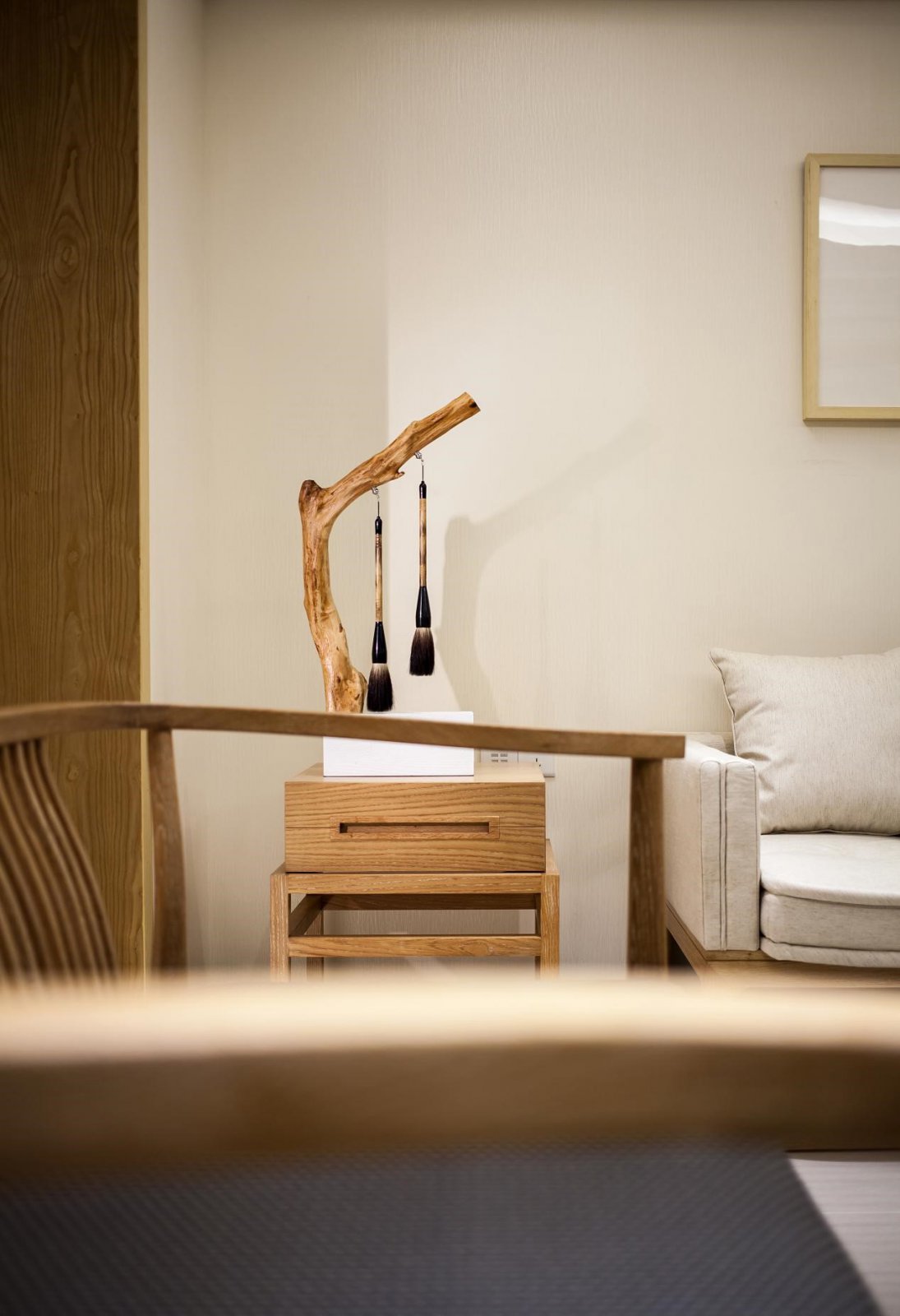 新中式風格家裝設計室內裝修效果圖-沙發(fā)茶幾 新中式風格家裝設計室內裝修效果圖-沙發(fā)茶幾