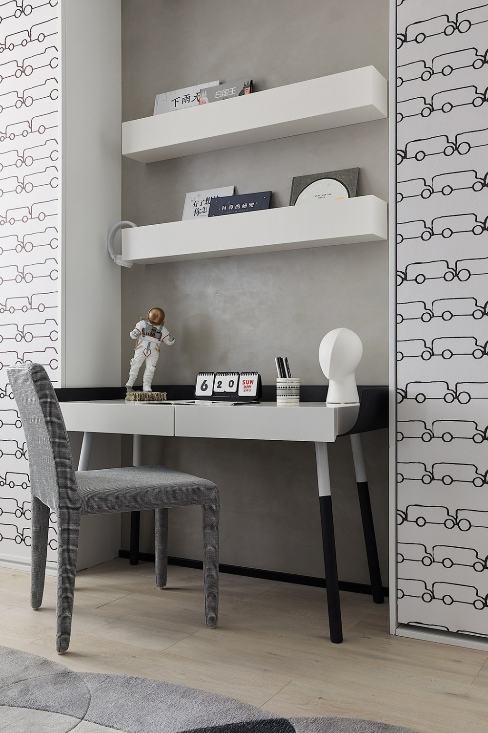 現(xiàn)代簡(jiǎn)約風(fēng)格室內(nèi)家裝案例效果圖-書桌 現(xiàn)代簡(jiǎn)約風(fēng)格室內(nèi)家裝案例效果圖-書桌