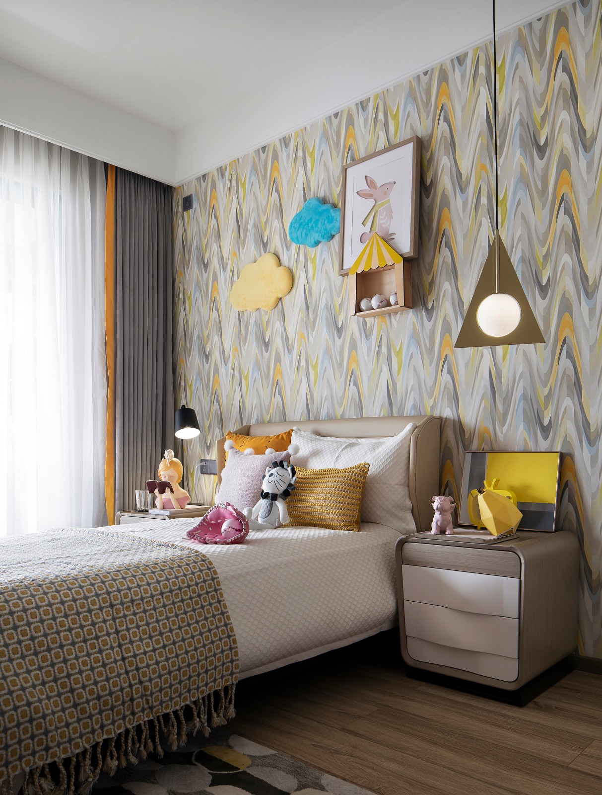 現(xiàn)代北歐風(fēng)格室內(nèi)家裝案例效果圖-兒童房 現(xiàn)代北歐風(fēng)格室內(nèi)家裝案例效果圖-兒童房