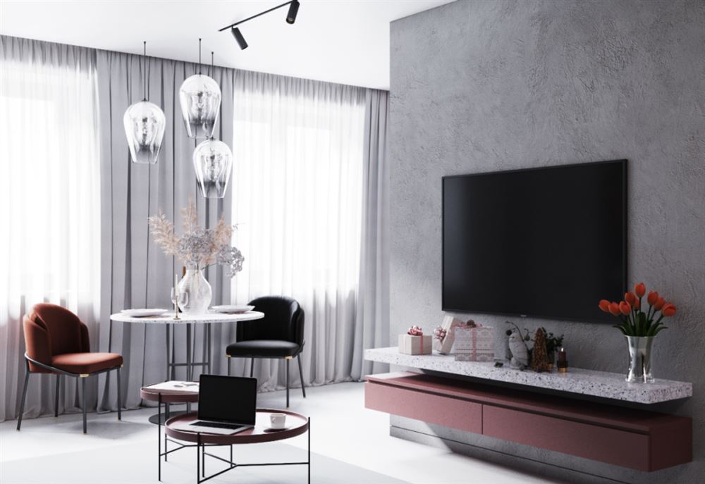 惠州市中信凱旋城其他三居室裝修案例