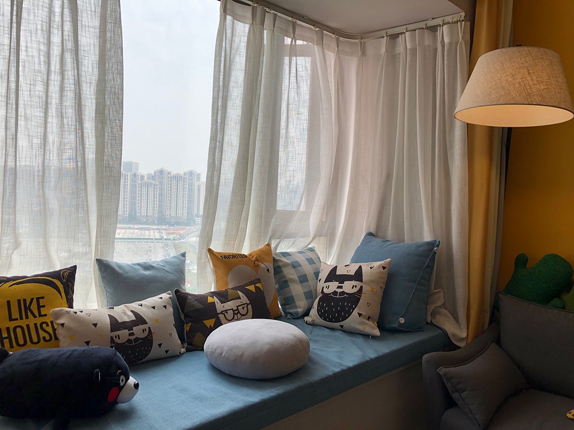 裝修案例北歐風(fēng)格室內(nèi)裝修效果圖-飄窗 裝修案例北歐風(fēng)格室內(nèi)裝修效果圖-飄窗