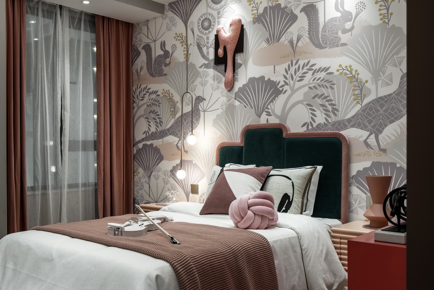 現(xiàn)代新中式風(fēng)格室內(nèi)設(shè)計(jì)家裝案例-兒童房 現(xiàn)代新中式風(fēng)格室內(nèi)設(shè)計(jì)家裝案例-兒童房