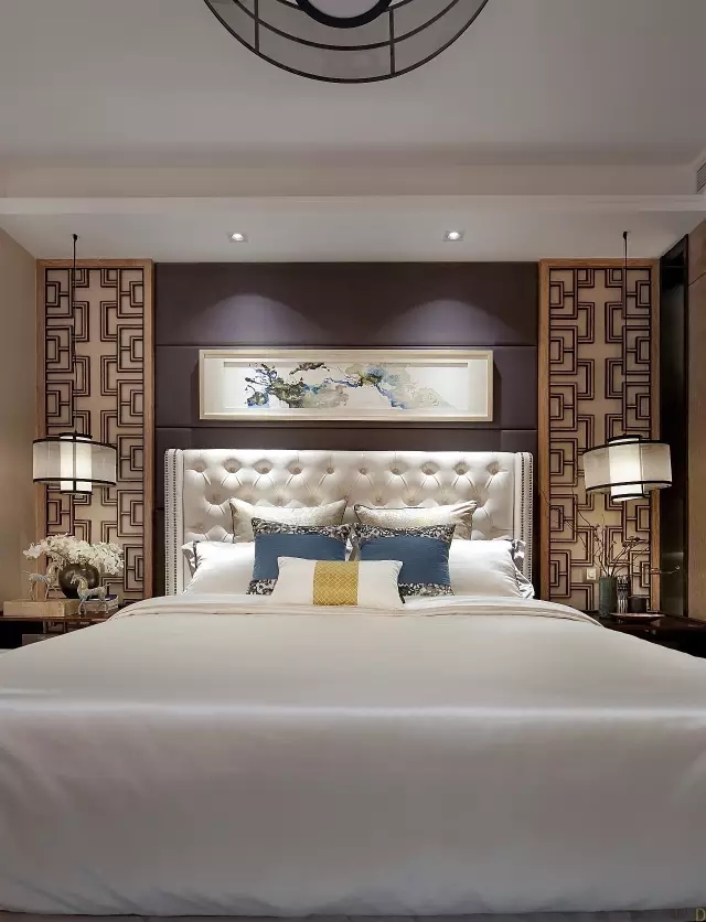 現(xiàn)代中式風(fēng)格室內(nèi)設(shè)計(jì)家裝案例-臥室 現(xiàn)代中式風(fēng)格室內(nèi)設(shè)計(jì)家裝案例-臥室