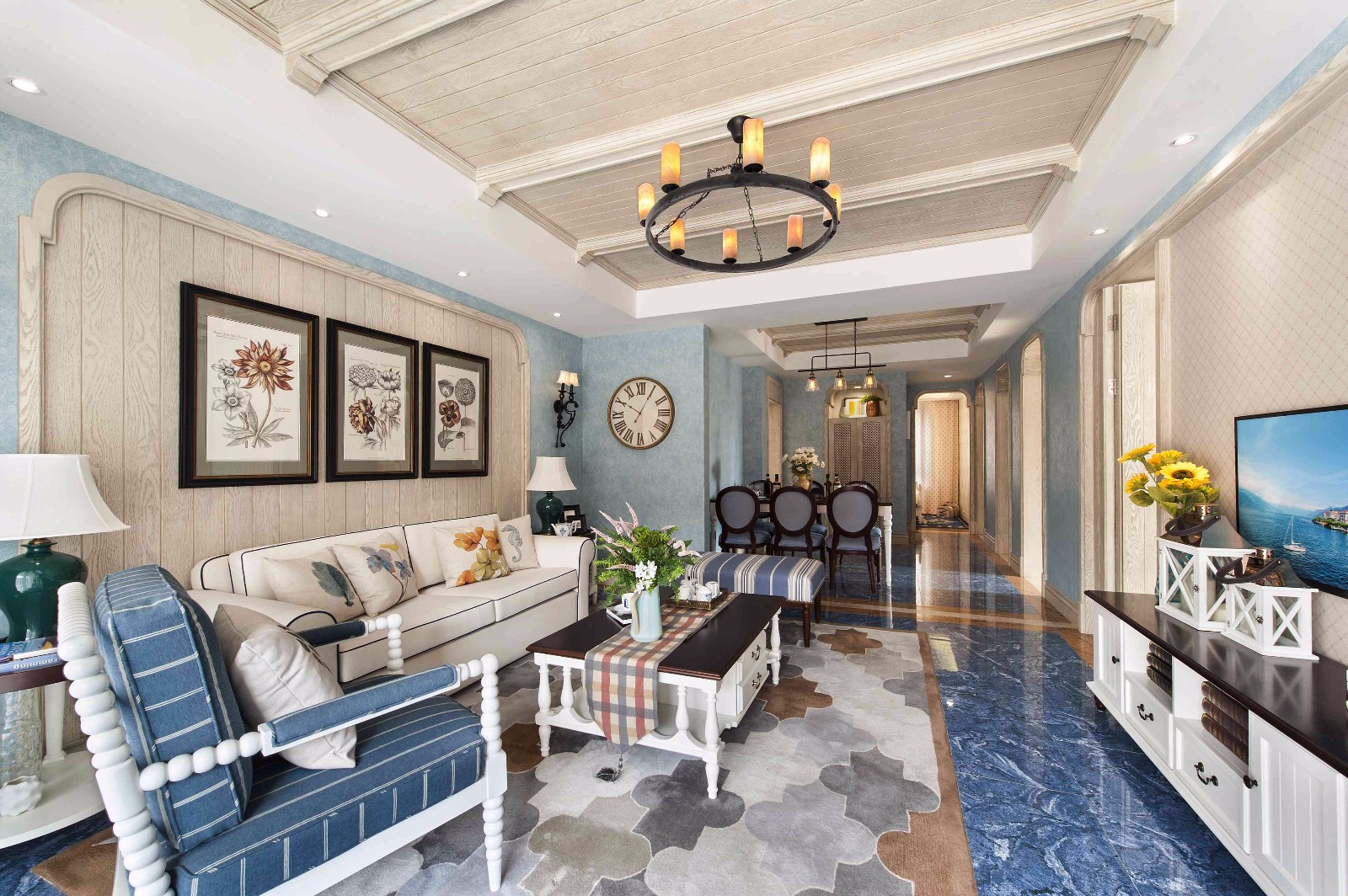 地中海風(fēng)格家裝設(shè)計室內(nèi)裝修效果圖-客廳 地中海風(fēng)格家裝設(shè)計室內(nèi)裝修效果圖-客廳