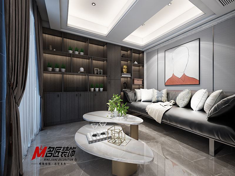 揭陽市博雅苑B區(qū)北歐風(fēng)格四居室裝修案例