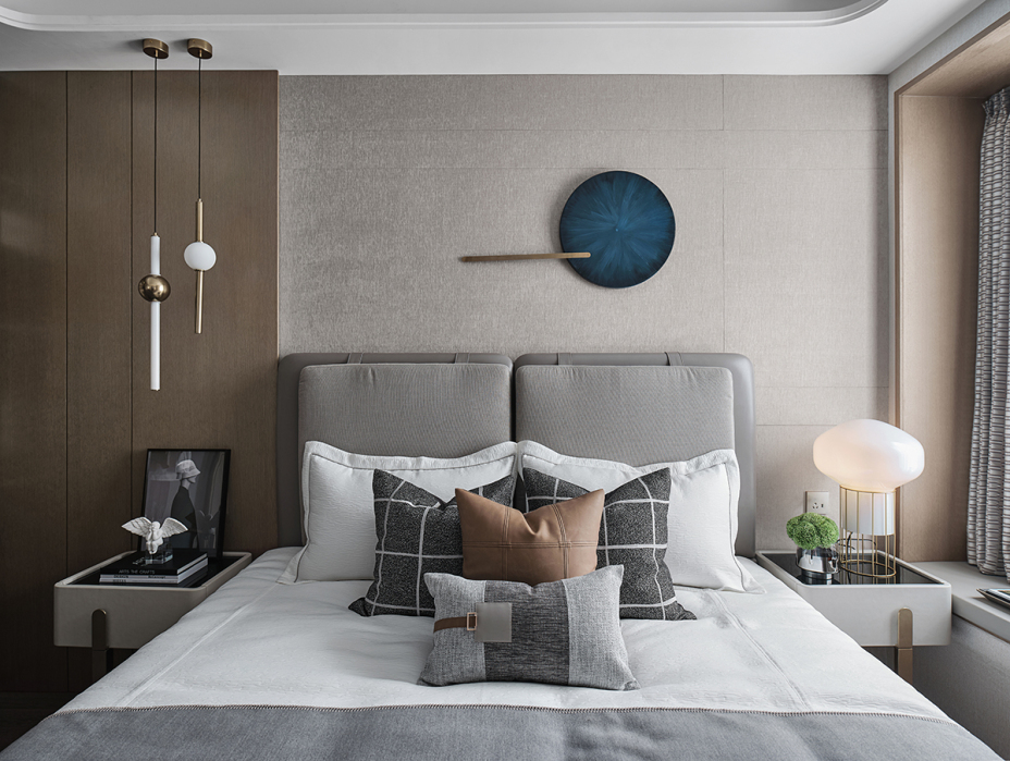 低調(diào)奢華輕奢風(fēng)格室內(nèi)家裝案例效果圖-臥室 低調(diào)奢華輕奢風(fēng)格室內(nèi)家裝案例效果圖-臥室