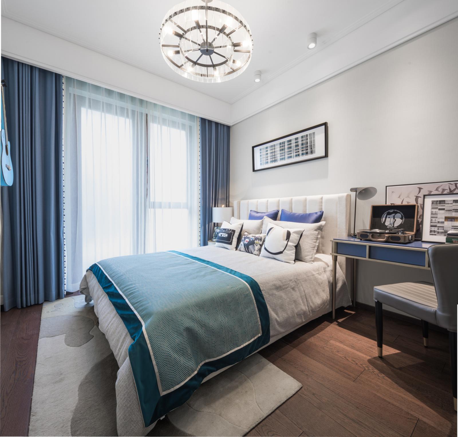 新中式風格室內(nèi)設計家裝案例-次臥 新中式風格室內(nèi)設計家裝案例-次臥