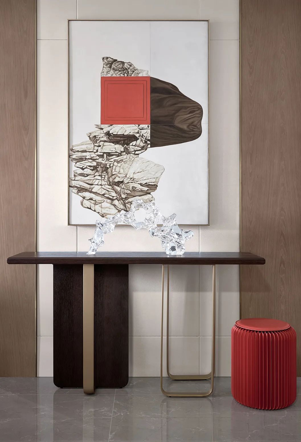 新中式風(fēng)格室內(nèi)設(shè)計家裝案例-玄關(guān) 新中式風(fēng)格室內(nèi)設(shè)計家裝案例-玄關(guān)