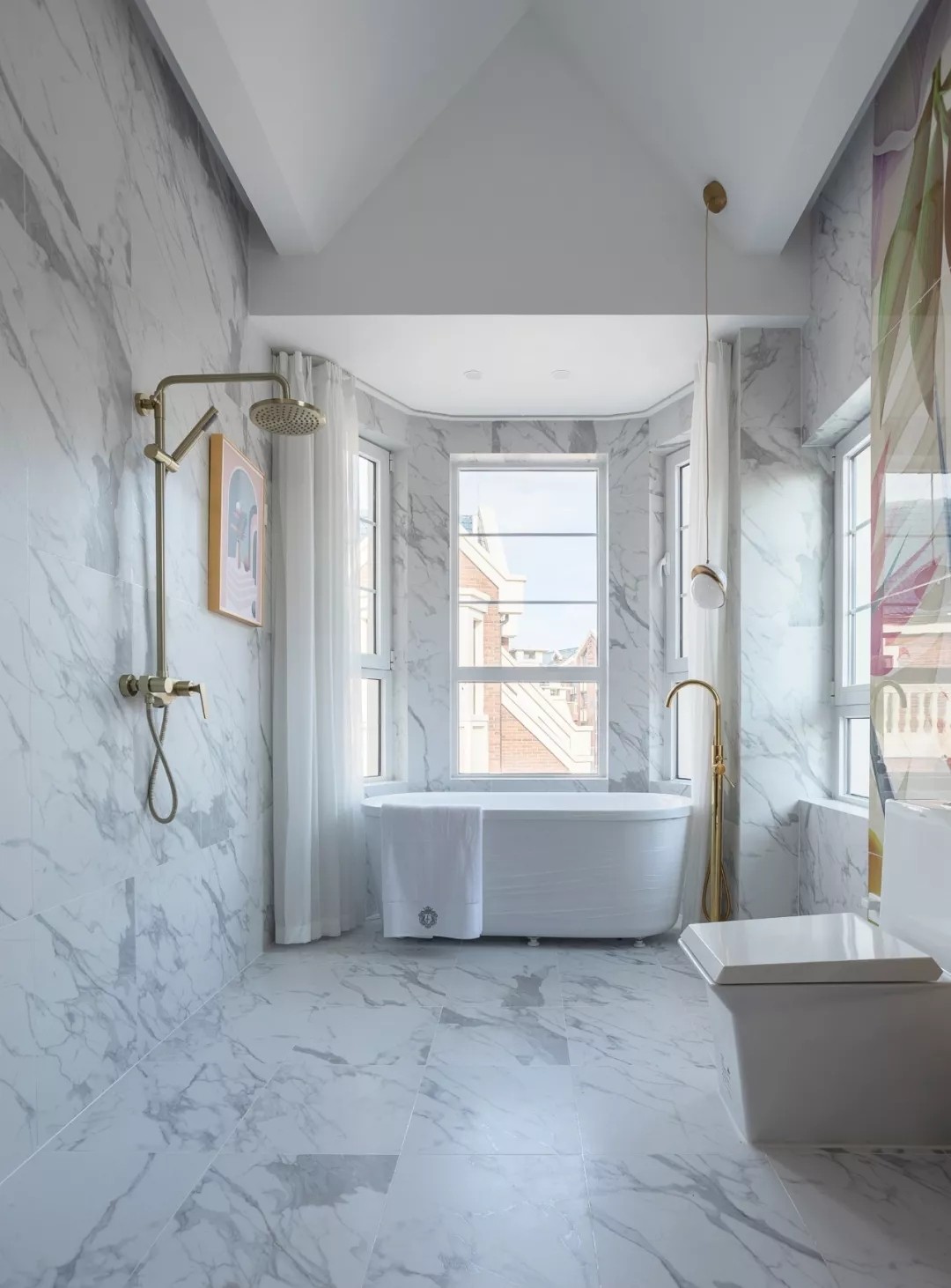 裝修公司輕奢風格別墅裝修效果圖-衛(wèi)生間 裝修公司輕奢風格別墅裝修效果圖-衛(wèi)生間