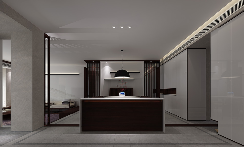 新中式風(fēng)格室內(nèi)裝修設(shè)計(jì)效果圖-雅頌流花君庭平層-室內(nèi)餐廳裝修設(shè)計(jì) 新中式風(fēng)格室內(nèi)裝修設(shè)計(jì)效果圖-雅頌流花君庭平層-室內(nèi)餐廳裝修設(shè)計(jì)