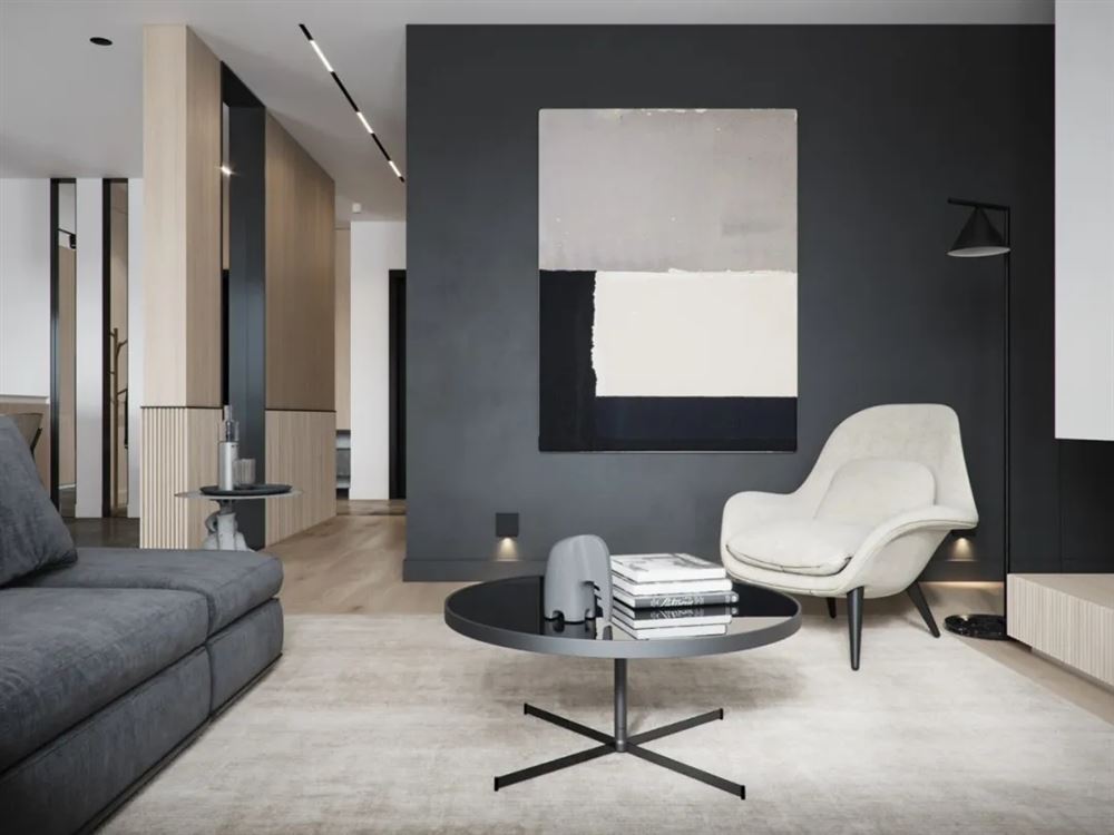 廣州市宇晴軒現(xiàn)代簡約風(fēng)格三居室裝修案例