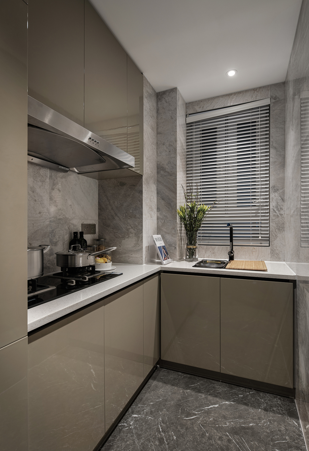 現(xiàn)代簡約風格室內(nèi)設計家裝案例-廚房 現(xiàn)代簡約風格室內(nèi)設計家裝案例-廚房