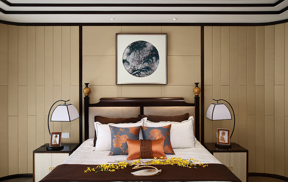 新中式風(fēng)格別墅裝修設(shè)計(jì)效果圖-碧桂園海景苑別墅568平米-別墅裝修設(shè)計(jì)次臥 新中式風(fēng)格別墅裝修設(shè)計(jì)效果圖-碧桂園海景苑別墅568平米-別墅裝修設(shè)計(jì)次臥