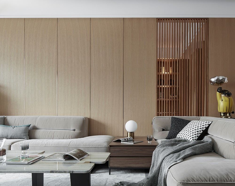 佛山市順德自在城現(xiàn)代簡約風(fēng)格三居室裝修案例