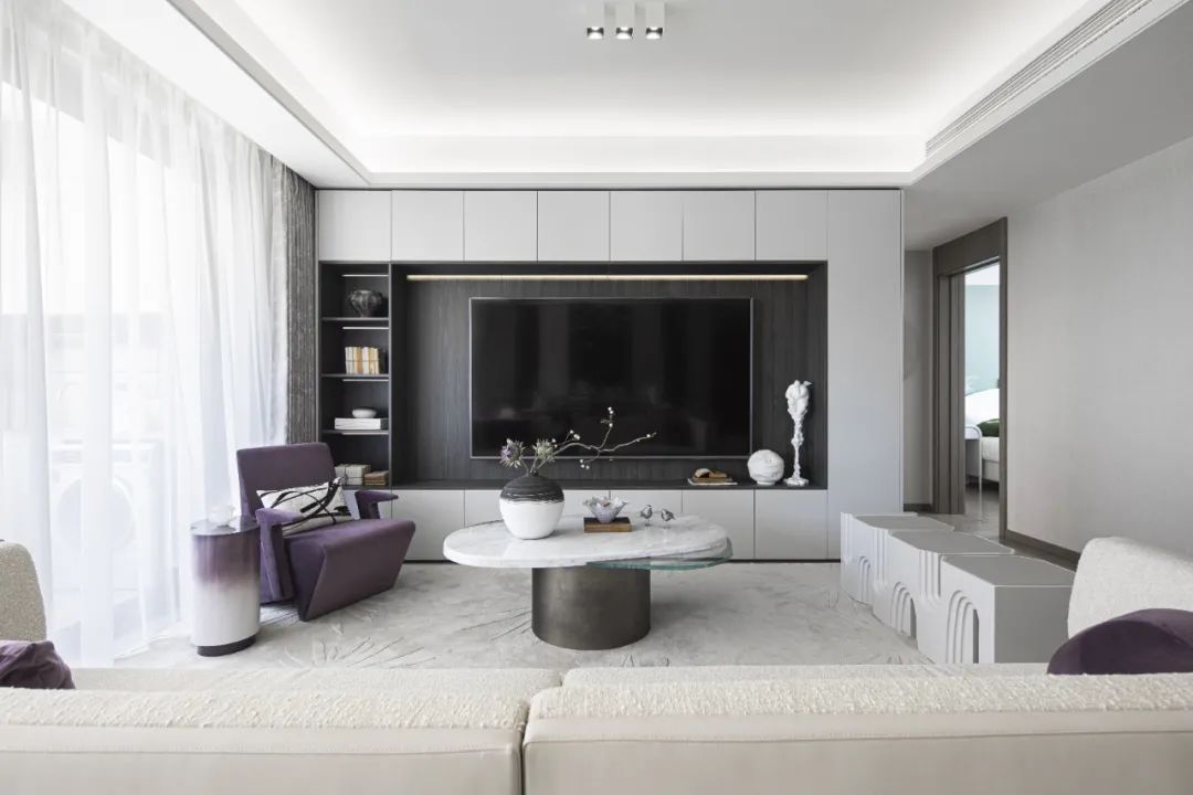 現(xiàn)代簡約風(fēng)格室內(nèi)設(shè)計(jì)家裝案例-客廳電視背景墻 現(xiàn)代簡約風(fēng)格室內(nèi)設(shè)計(jì)家裝案例-客廳電視背景墻