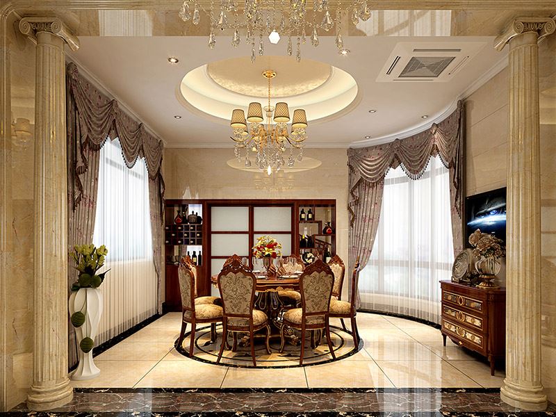 佛山市碧桂園·鳳凰灣歐式風(fēng)格別墅裝修案例