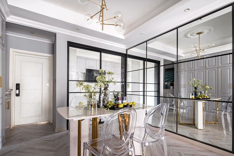 江門市明泰城歐式風(fēng)格三居室裝修案例