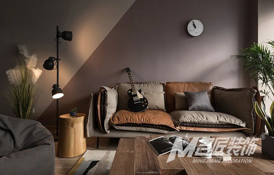 裝修案例復(fù)古工業(yè)風(fēng)格室內(nèi)裝修效果圖-客廳 裝修案例復(fù)古工業(yè)風(fēng)格室內(nèi)裝修效果圖-客廳