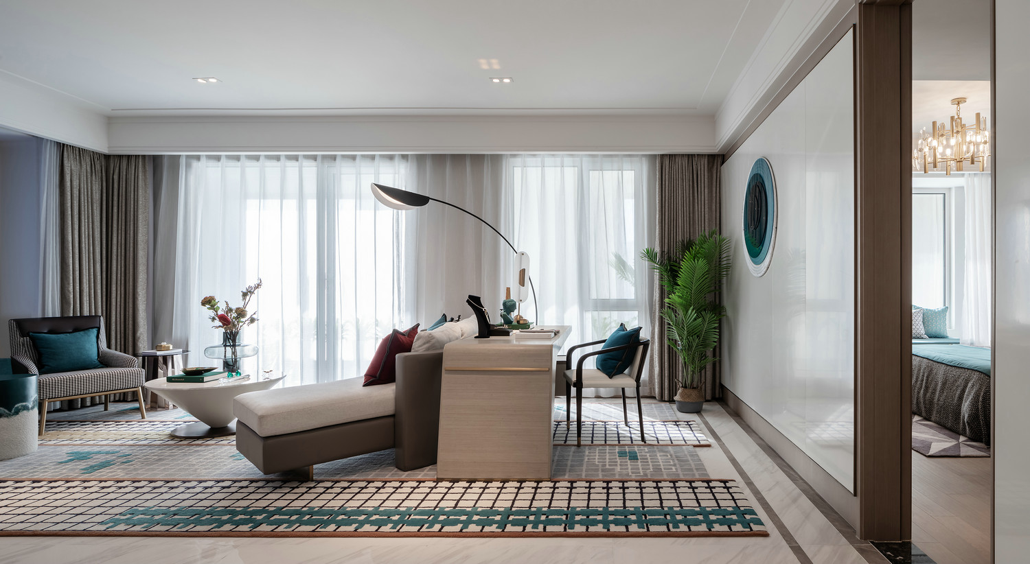 簡(jiǎn)約新中式風(fēng)格室內(nèi)家裝案例效果圖-客廳沙發(fā) 簡(jiǎn)約新中式風(fēng)格室內(nèi)家裝案例效果圖-客廳沙發(fā)