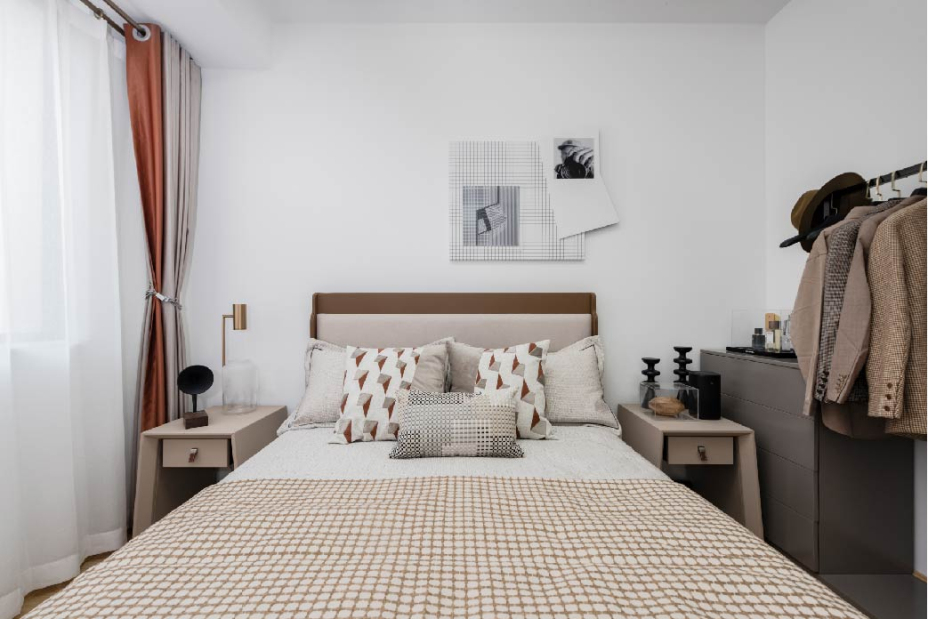 現(xiàn)代簡(jiǎn)約風(fēng)格室內(nèi)家裝案例效果圖-主臥 現(xiàn)代簡(jiǎn)約風(fēng)格室內(nèi)家裝案例效果圖-主臥