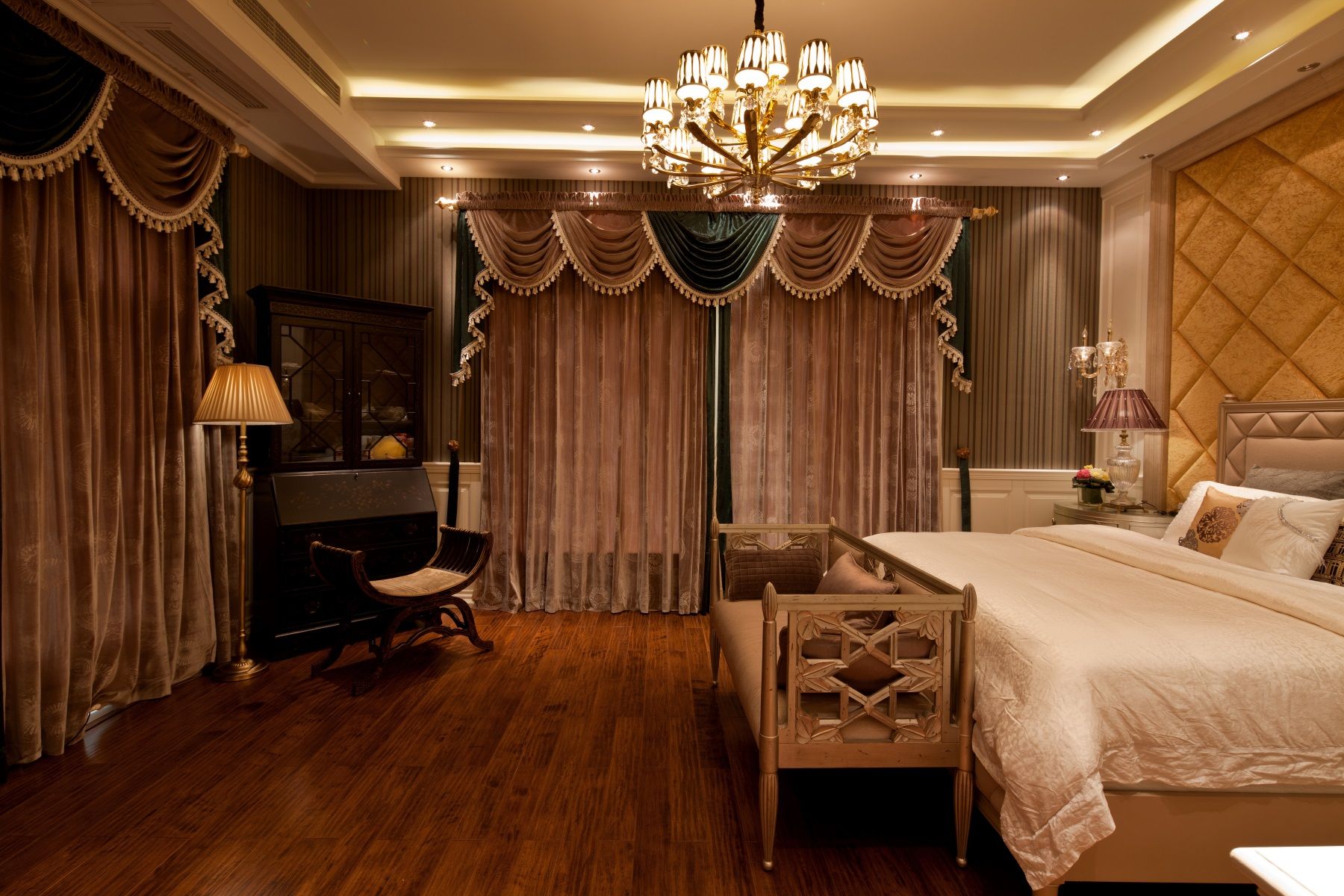 德陽市安居苑歐式風格別墅裝修案例