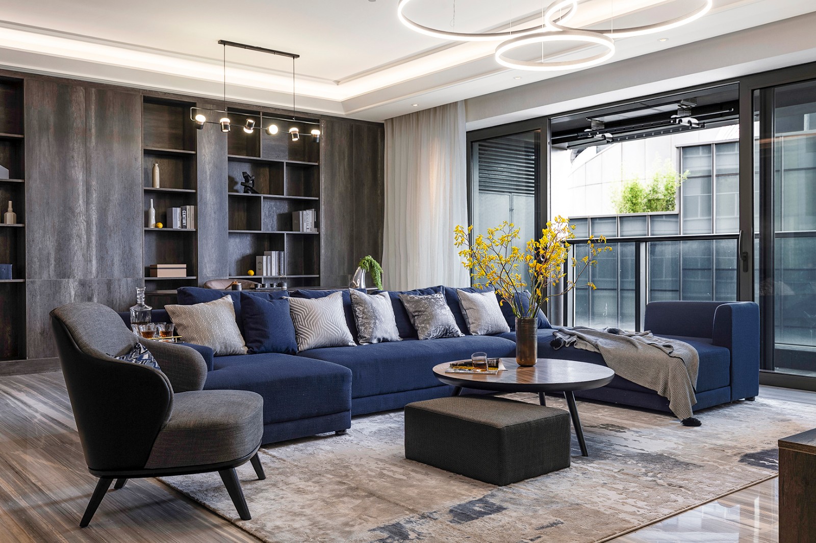 現(xiàn)代簡約室內裝修-客廳 現(xiàn)代簡約室內裝修-客廳