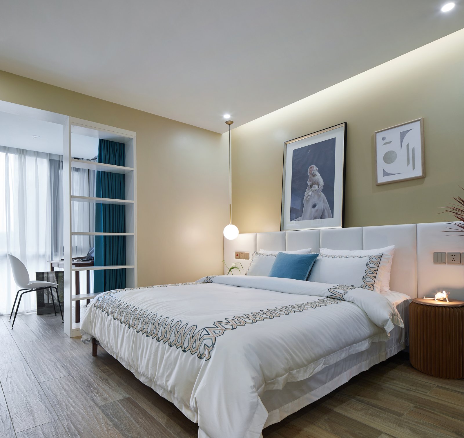 佛山裝修公司現(xiàn)代簡約風(fēng)格室內(nèi)裝修效果圖-臥室 佛山裝修公司現(xiàn)代簡約風(fēng)格室內(nèi)裝修效果圖-臥室