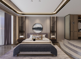 佛山市恒大·酈湖城現(xiàn)代簡約風(fēng)格別墅裝修案例