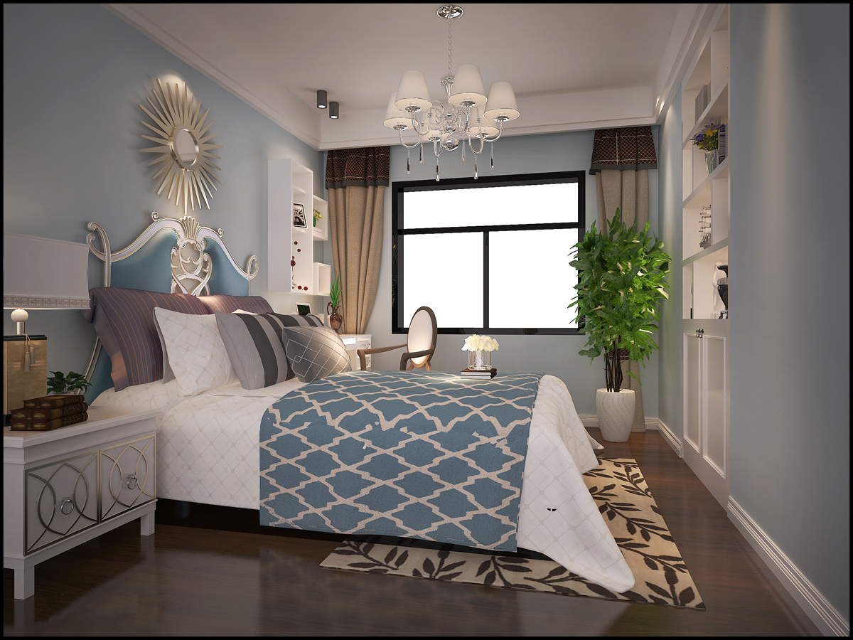 現(xiàn)代前衛(wèi)風(fēng)格室內(nèi)裝修效果圖-國際花園城芙蓉苑三居156平米-臥室 現(xiàn)代前衛(wèi)風(fēng)格室內(nèi)裝修效果圖-國際花園城芙蓉苑三居156平米-臥室