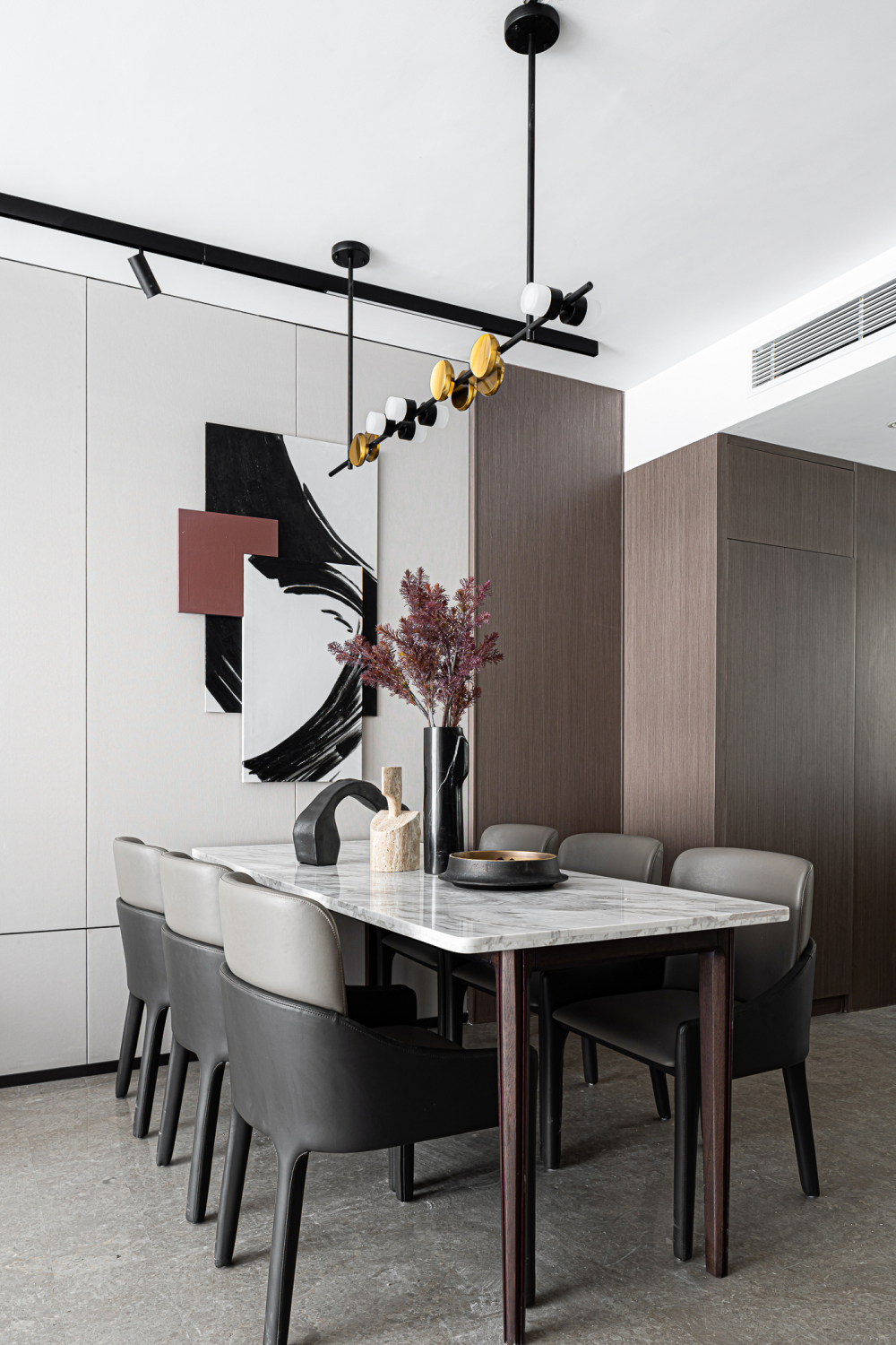 現(xiàn)代簡約風(fēng)格室內(nèi)家裝案例效果圖-餐廳 現(xiàn)代簡約風(fēng)格室內(nèi)家裝案例效果圖-餐廳