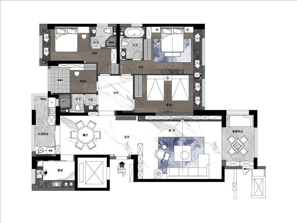 裝修公司黑白灰輕奢經(jīng)典風(fēng)格-布置圖 裝修公司黑白灰輕奢經(jīng)典風(fēng)格-布置圖