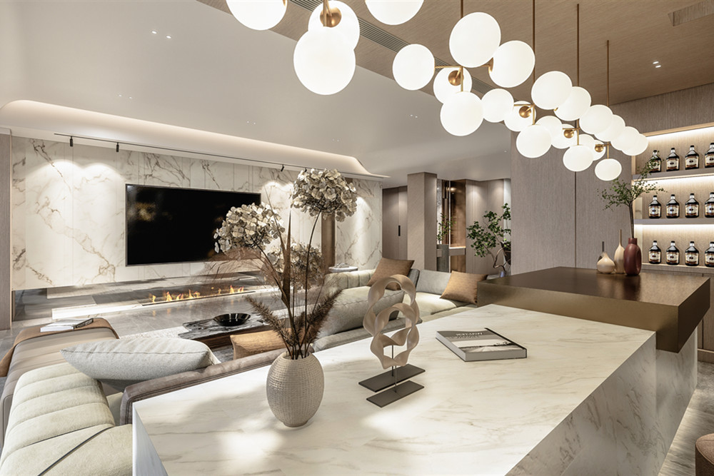 汕頭市怡璟海岸雅園現(xiàn)代簡(jiǎn)約風(fēng)格四居室裝修案例