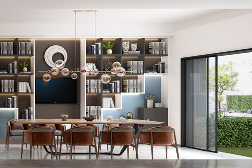 德陽(yáng)市春熙路商業(yè)廣場(chǎng)現(xiàn)代簡(jiǎn)約風(fēng)格三居室裝修案例