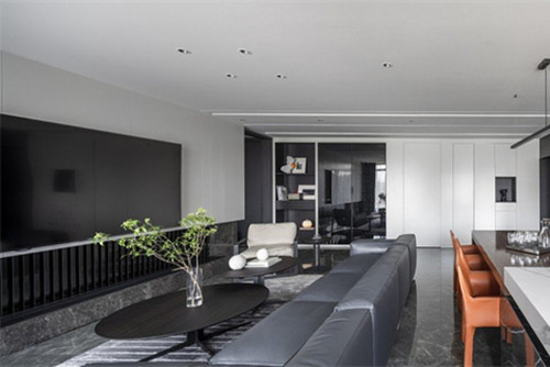 德陽市草帽街2號現(xiàn)代簡約風(fēng)格三居室裝修案例