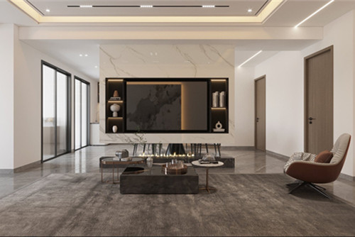 茂名市寶和雅苑輕奢風(fēng)格三居室裝修案例