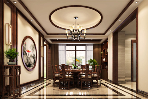 ?？?01平米以上新中式風(fēng)格信達海天裝修設(shè)計案例