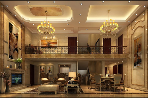 ?？谑懈蹗u花園歐式風(fēng)格別墅裝修案例