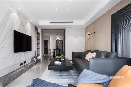 常州市四季新城南苑現(xiàn)代簡約風(fēng)格二居室裝修案例