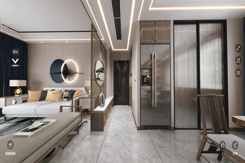 茂名市寶豐新村現(xiàn)代簡約風(fēng)格別墅裝修案例