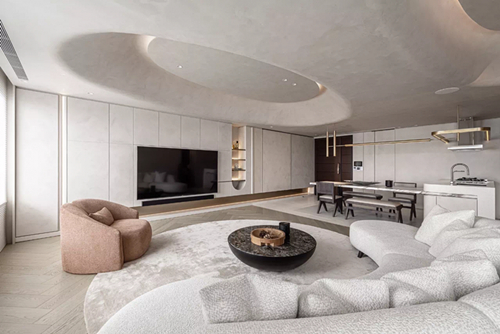 韶關(guān)市保利時(shí)光印象現(xiàn)代簡約風(fēng)格復(fù)式裝修案例