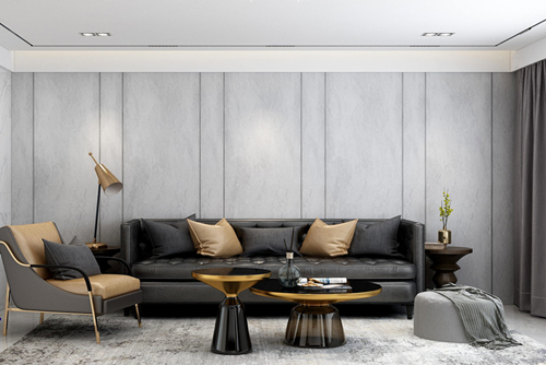 中山市海雅君悅花園輕奢風(fēng)格平層裝修案例