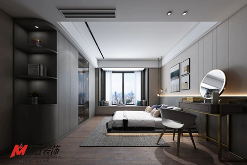 福州市富閩時代廣場現(xiàn)代簡約風格平層裝修案例