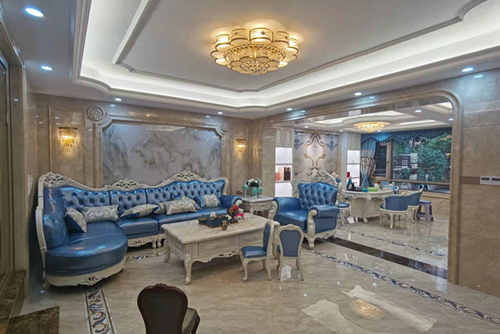 河源市楓電新村歐式風(fēng)格別墅裝修案例