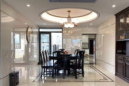 河源市澳德利公館新中式風(fēng)格別墅裝修案例